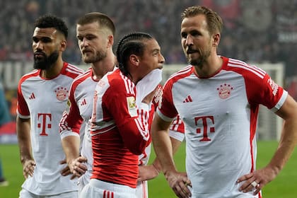 Leroy Sane y Harry Kane, figuras de Bayern: el equipo no funciona