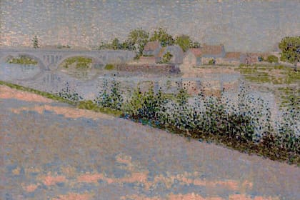 “Les Andelys, Port Morin”, de Paul Signac, otra de las obras exportadas