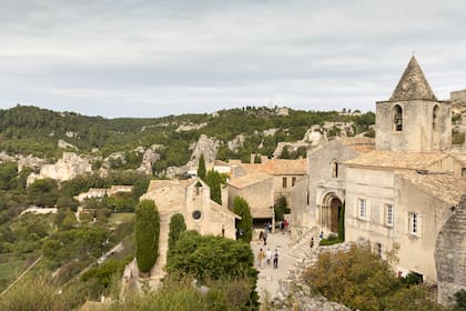 Les Baux-de-Provence se recorre a pie.