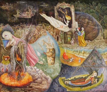 Les Distractions de Dagobert, de Leonora Carrington