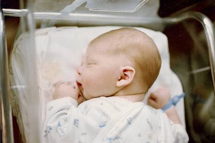 Les presento a Diego, el menor. Un buda bebé... Parecía que nació con dos meses de lo grande que era