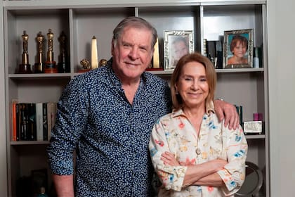 La pareja hablaba con orgullo de la familia que logró formar