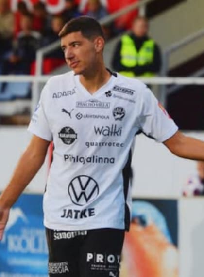 Lescano, el argentino que juega en el FC Haka