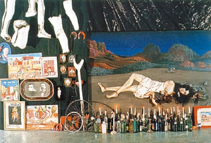 Instalación de la Difunta Correa, de Antonio Berni, 1971/1976