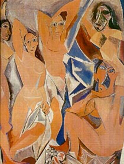 "Las señoritas de Avignon", de Pablo Picasso, 1907