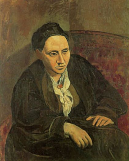 Retrato de Gertrude Stein 1906