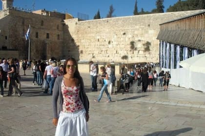 Leticia quedó fascinada por Israel y su cultura.