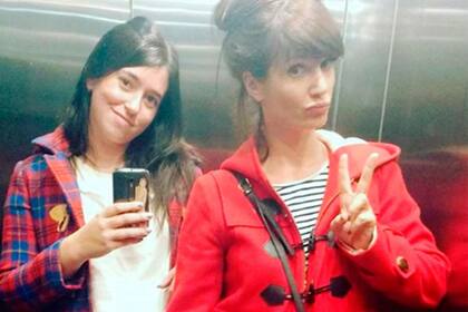 Leticia y Griselda, siempre compinches