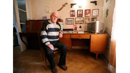 Levan Gongadze, de 87 años, "Fui un admirador de Stalin toda mi vida"