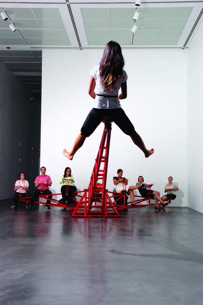 Leverage, de Pedro Reyes, se exhibirá en la explanada del Malba