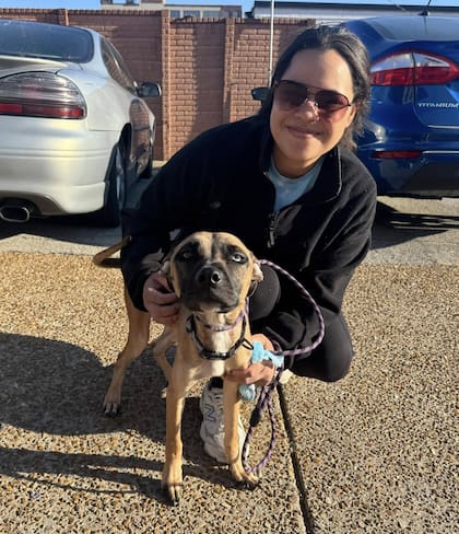 Levey, a una semana de su rescate.