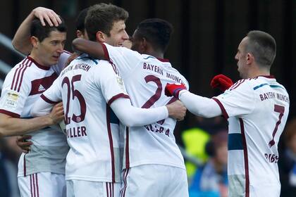 Bayern volvió a golear y se encamina hacia el título la Bundesliga