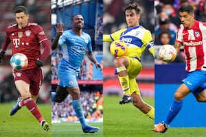 Los goleadores que se suben a la gran vidriera del mercado de pases en Europa