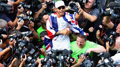 Lewis Hamilton, campeón vigente