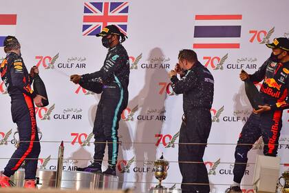 Lewis Hamilton, de Mercedes, otro podio ganador