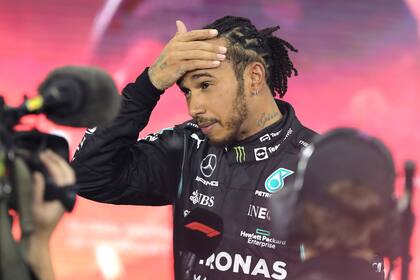 Lewis Hamilton, el piloto británico de Mercedes, no atraviesa su mejor momento en el inicio de la temporada