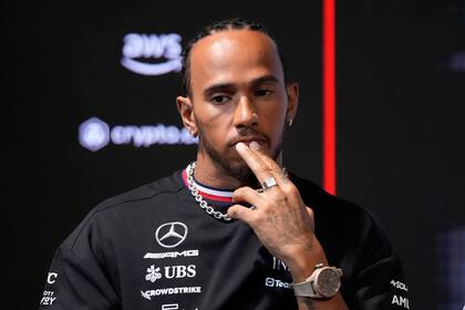 Lewis Hamilton fue vinculado con Shakira, ¿pasó algo entre ellos?  (AP Foto/Hassan Ammar)