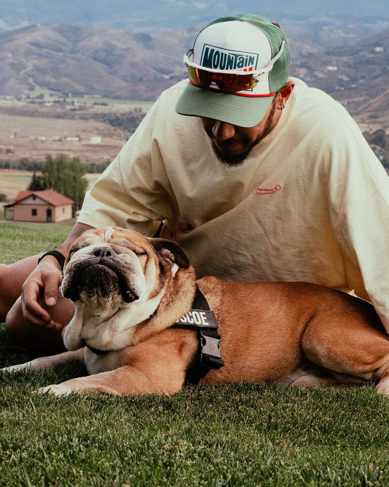 Lewis Hamilton había compartido en redes sociales la noticia de la muerte de su mascota