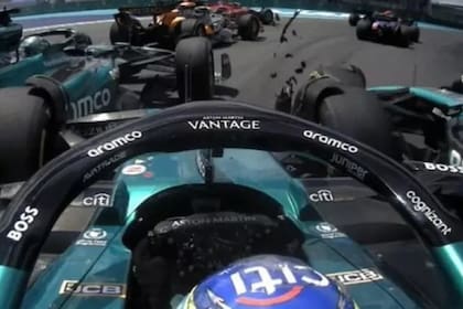 Fórmula 1: Max Verstappen ganó la carrera Sprint de Miami y después Alonso acusó a Hamilton por sus maniobras
