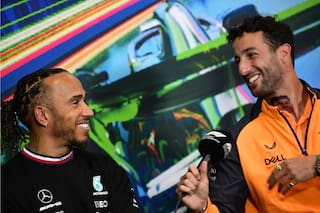 Ricciardo se anota como piloto de reserva en Mercedes, pero Hamilton tiene otros planes
