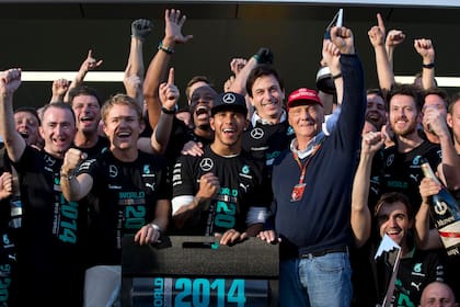 Lewis Hamilton y Niki Lauda, una relación de amistad; el británico se unió a Mercedes después de las charlas con el austríaco