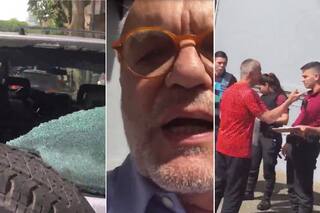 Juan Leyrado fue agredido por un hombre que afirmaba ser un "agente de Interpol"