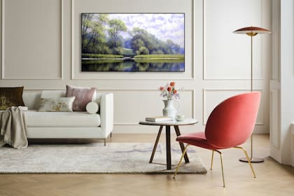 LG, como Samsung, tiene una pantalla OLED que se puede colgar de la pared como un cuadro