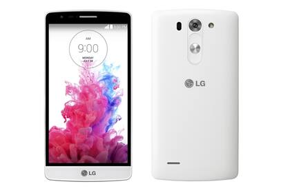 LG G3 Beat, con los botones de volumen y desbloqueo junto a la cámara