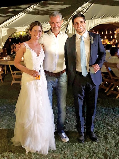 Junto a Horacio Heguy, gran amigo de la familia