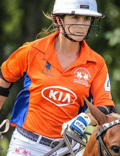 Lía Salvo, la mejor polista argentina, debuta hoy en el Abierto del Jockey Club