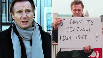 Liam Neeson, antes y ahora