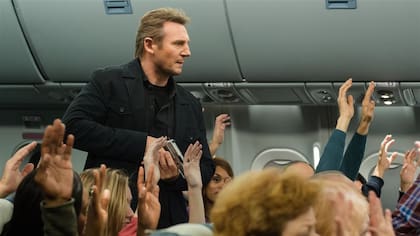 Liam Neeson, en Non Stop-sin escalas, claustrofóbico relato de acción a bordo de un avión