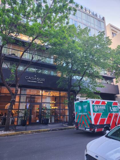 Liam Payne estaba alojado en un hotel en Palermo (Captura: X)