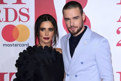 Liam Payne y Cheryl Cole, el 21 de febrero de 2018