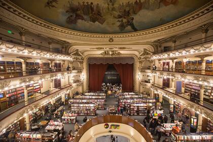 Así luce hoy la librería El Ateneo Grand Splendid