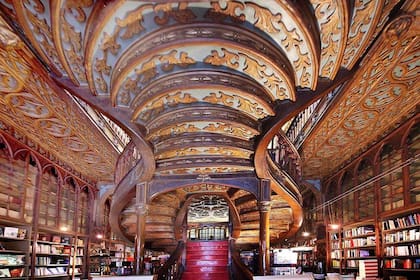Libreria Lello, en Oporto, Portugal