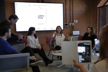 Hoy a la mañana se presentó el proyecto #LibroVivo en las oficinas de Google en Puerto Madero
