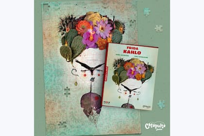 Frida Kahlo: una vida para armar en 300 piezas ilustradas por Bernasconi