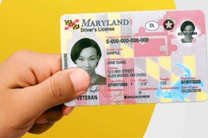 Licencia de conducir de Maryland