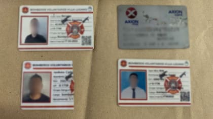 Licencias falsas de bomberos