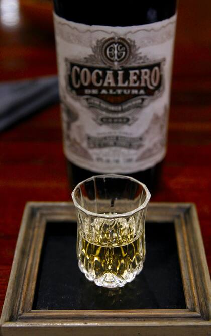 Licor cocalero.