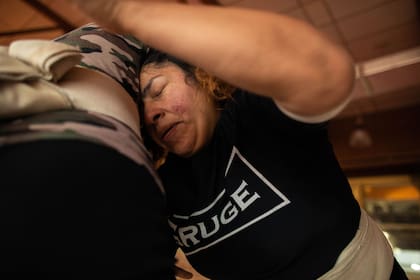 Lidia Arias, una de las luchadoras de sumo más sobresalientes del país.