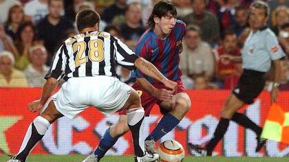 Lionel Messi vs. Juventus en 2005