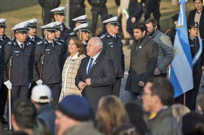 Lifschitz asistió al acto por el Día de la Bandera en Rosario