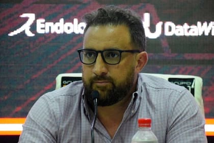 Cristian Malaspina, presidente de Argentinos Juniors