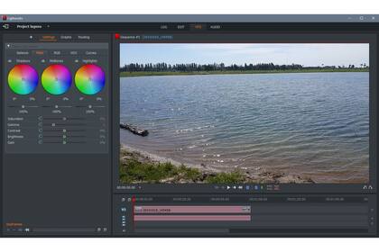 Lightworks, gratis y fácil de usar, pero con algunas limitaciones