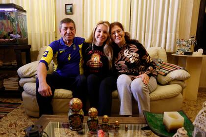 Lila Ihnatenko, de 32 años, está cómoda con sus pades