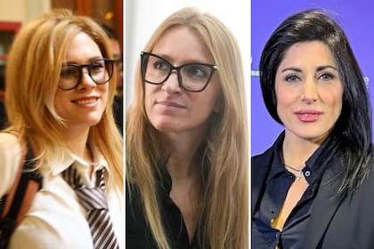 Lilia Lemoine, Florencia Carignano y Juliana Santillán