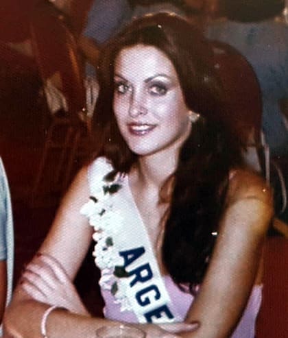Lilian Deasti fue dos veces ganadora de Miss Argentina, una rareza absoluta