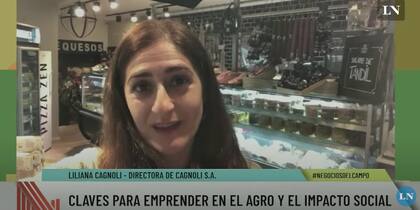 Liliana Cagnoli es tercera generación de la empresa que lleva su apellido, que fundó su abuelo Pedro a principios del siglo pasado. Además, es presidenta de la Fundación Banco de Alimentos Tandil